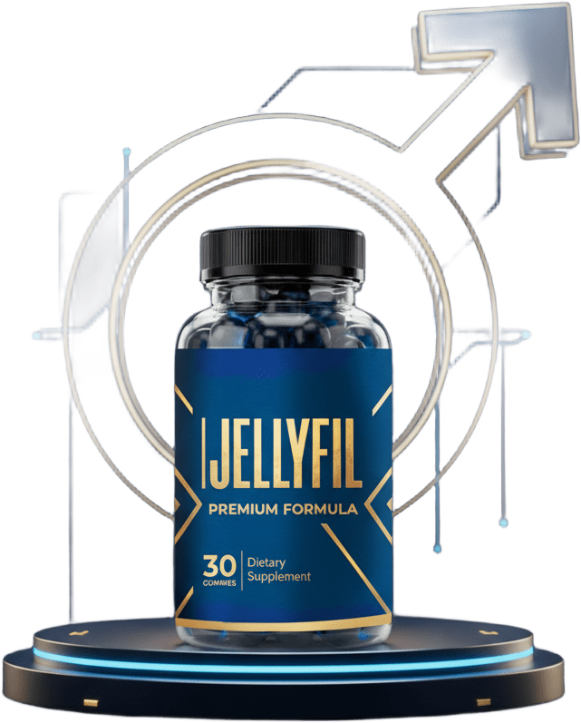 JellyFil premium gummy formula bottle