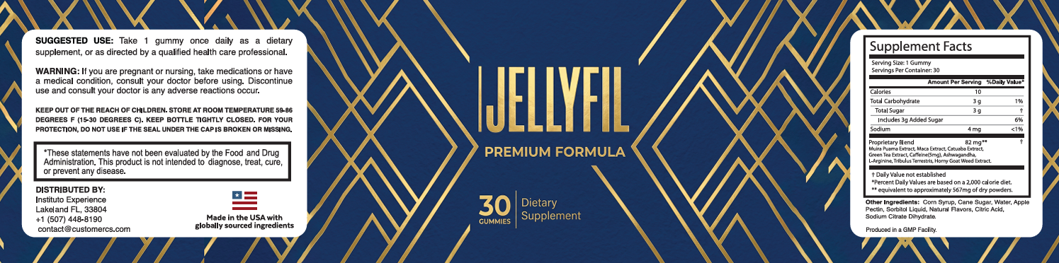 JellyFil Supplement Facts